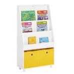 Kinderboekenkast met 3 Vakken en 2 Opbergbakken – 81×78×35, Verzenden, Nieuw