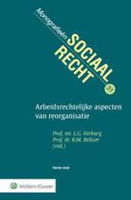 Monografieen sociaal recht 31 -  Arbeidsrechtelijke aspecten, Boeken, Verzenden, Zo goed als nieuw, L.G. Verburg