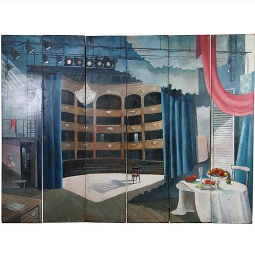 Rotterdamse geschiedenis Reusachtig Schilderij; Periact 6 de, Antiek en Kunst, Antiek | Overige Antiek, Ophalen of Verzenden