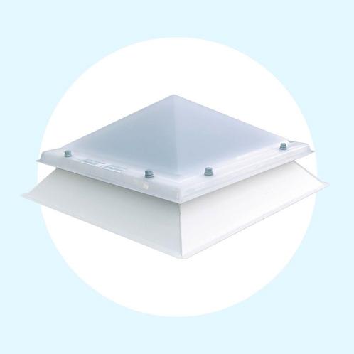 Lichtkoepel Piramide ventilatie set zelf samenstellen, Doe-het-zelf en Verbouw, Glas en Ramen, Nieuw, Verzenden