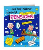 Pensioen Wenskaart 16,5cm, Hobby en Vrije tijd, Feestartikelen, Verzenden, Nieuw