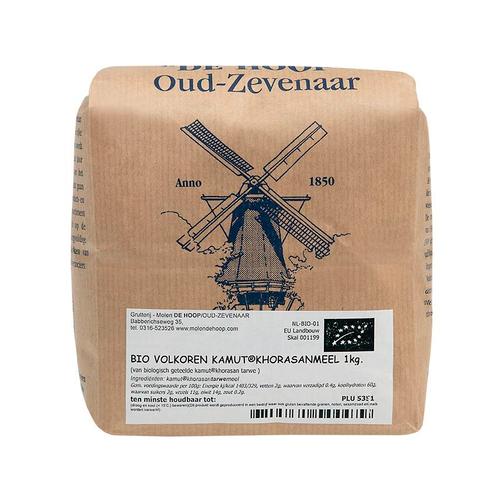 Molen de Hoop EKO Volkoren Kamut Khorasanmeel 1kg, Hobby en Vrije tijd, Taarten en Cupcakes maken, Nieuw, Verzenden