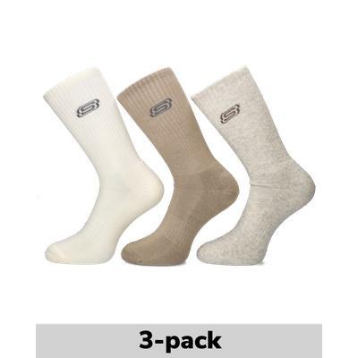 Skechers 3-Pack sokken voor heren in het Beige, Kleding | Heren, Schoenen, Overige typen, Nieuw, Verzenden