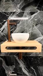 OUTLET – Complete Fonteinset Eiken | Planchet en Fonetin, Minder dan 50 cm, Nieuw, Ophalen of Verzenden, Minder dan 25 cm