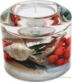 Waxinelichthouders Dreamlight van mond geblazen glas, Verzenden, Nieuw, Beige, Overige materialen