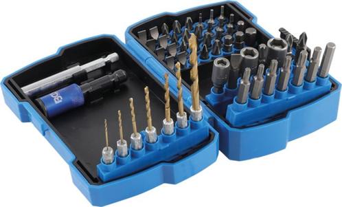 Bgs Technic Boren- en bitset 6,3 mm (1/4) 55-dlg, Auto diversen, Autogereedschap, Verzenden