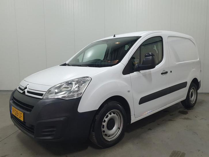 Citroën Berlingo 1.6 BlueHDI 100 Club S&S, Auto's, Bestelauto's, Onderhoudsboekje, Lease, Grijs, Automaat, Wit, Financial lease