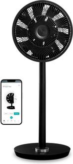 Duux Whisper Flex Zwart - Smart Statiefventilator - Staande, Ophalen of Verzenden, Nieuw