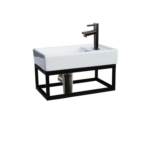 Sani Royal Fontein Frame Mat Zwart Keramiek Gun, Tuin en Terras, Waterpartijen en Fonteinen
