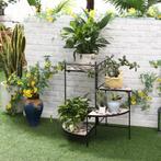 TRUUSK Bloemenstandaard 4-Traps Opvouwbare Bloementrap Voor, Tuin en Terras, Bloembakken en Plantenbakken, Verzenden, Nieuw