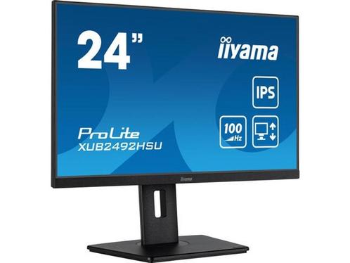 Iiyama ProLite XUB2492HSU-B6 Zwart, Computers en Software, Monitoren, Zo goed als nieuw, Verzenden