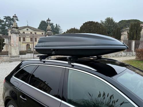 Dakkoffer CAM 431L Sport Zwart Italiaans design NIEUW!, Auto diversen, Dakkoffers, Nieuw, Ophalen of Verzenden