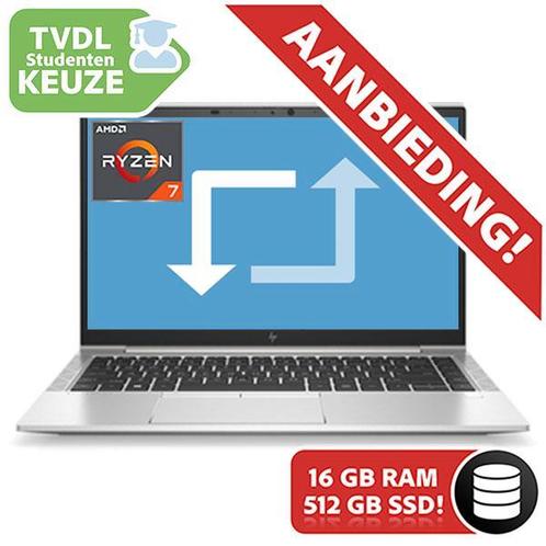 HP Elitebook 845 G8 Ryzen 7 5850 | 512GB | 16GB | W11PRO, Computers en Software, Windows Laptops, 4 Ghz of meer, SSD, 14 inch