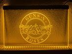 Guns N Roses neon bord lamp LED verlichting reclame lichtbak, Nieuw, Verzenden