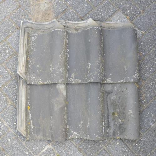 2.600 Nette gebruikte OVH dakpannen blauwgesmoord, Doe-het-zelf en Verbouw, Dakpannen en Dakbedekking, Blauw, 15 m² of meer, Gebruikt