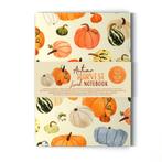 Notitieboekje A5 - Autumn Harvest Pompoenen - Gerecycled Pap, Diversen, Ophalen of Verzenden, Nieuw
