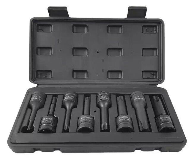 Krachtdoppen set 1/2 Torx 8-delige, Auto diversen, Autogereedschap, Verzenden