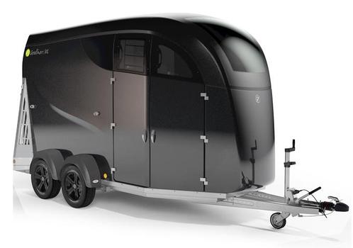 Bücker Careliner XL Paardentrailer Black Bottom, Dieren en Toebehoren, Paarden en Pony's | Trailers en Aanhangwagens, Ophalen
