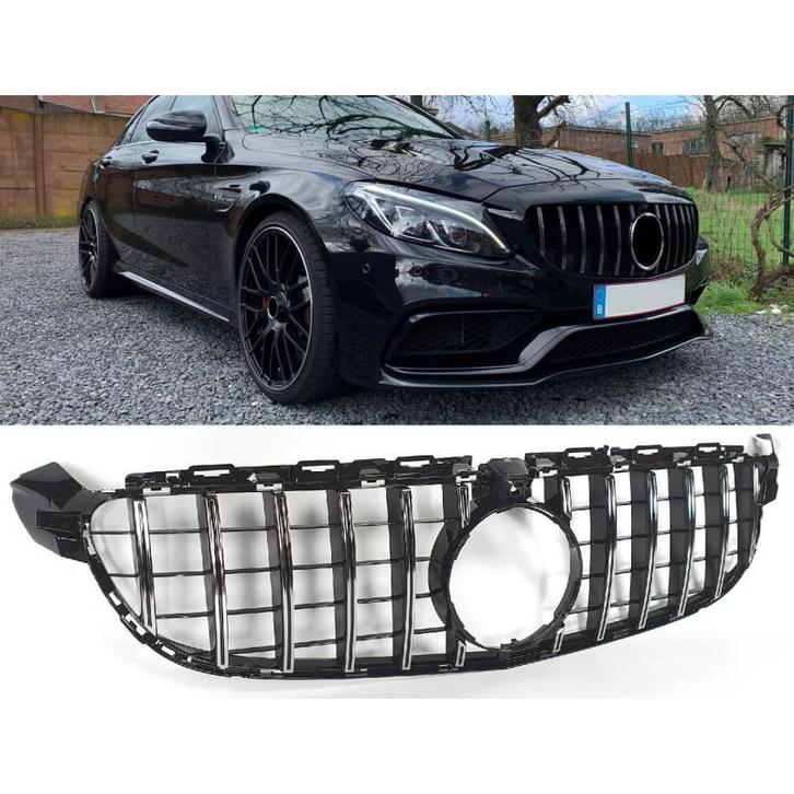 Grill voor mercedes c 63 amg (s) w205 met frontcamera chrome, Auto-onderdelen, Carrosserie en Plaatwerk, Nieuw