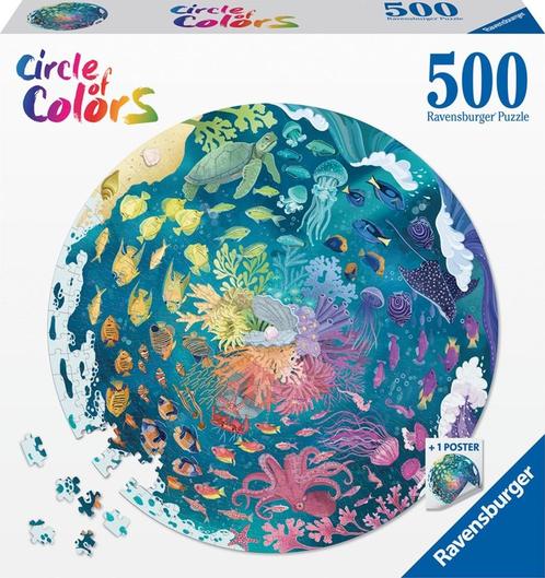 Circle of Colors - Ocean and Submarine Puzzel (500 stukjes), Hobby en Vrije tijd, Denksport en Puzzels, Nieuw, Verzenden
