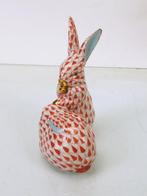 Herend - Beeldje - Para Królików - Porselein, Antiek en Kunst, Antiek | Glas en Kristal