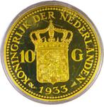 Nederland. Wilhelmina. (1933) Restrike 10 gulden (400 Grams