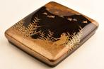 Stunnning suzuri-bako - including inscribed tomobako - Doos, Antiek en Kunst