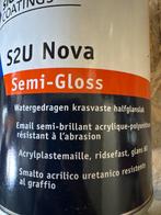 Sigma S2U Nova Semi Gloss - RAL 9010 - 1 liter (LAKVERF), Doe-het-zelf en Verbouw, Verf, Beits en Lak, Overige kleuren, Nieuw
