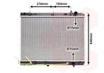 RADIATOR VOOR KIA CARNIVALSEDONA VQ 2006-2011 253104D300, Ophalen of Verzenden, Nieuw