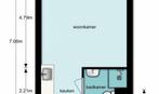 Te Huur 1 Kamer Appartement Europaplein In Utrecht, Huizen en Kamers, Huizen te huur, Direct bij eigenaar, Utrecht, Appartement