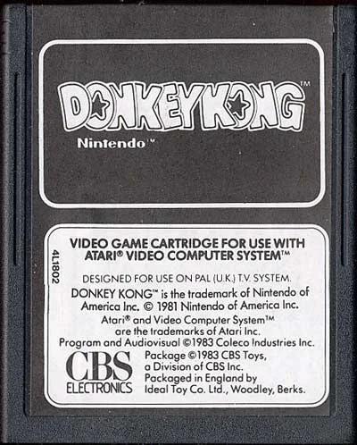 Donkey Kong [White Label] (Cart Only), Spelcomputers en Games, Games | Atari, Verzenden