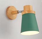 Moderne LED Wandlamp – IJzer en Hout Design, Huis en Inrichting, Lampen | Wandlampen, Verzenden, Nieuw