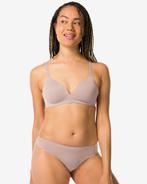 HEMA Damesstring second skin micro beige, Kleding | Dames, Verzenden, Beige