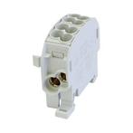 Hora aftakkingsklem 1-polig, fase (grijs), Doe-het-zelf en Verbouw, Elektra en Kabels, Ophalen of Verzenden, Nieuw