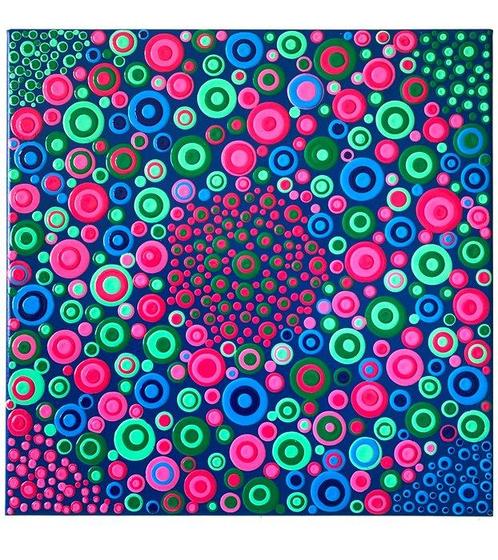 Padelah (1961) - Spring, Antiek en Kunst, Kunst | Schilderijen | Modern