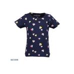 T-shirt - hartjes - maten: 110, 92 - Blue Seven, Verzenden, Nieuw, Blue Seven