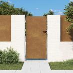 vidaXL Poort 85x175 cm cortenstaal, Verzenden, Nieuw