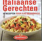 Italiaanse gerechten boek 50 recepten voor elke gelegenheid, Gelezen, Bertolli, Verzenden