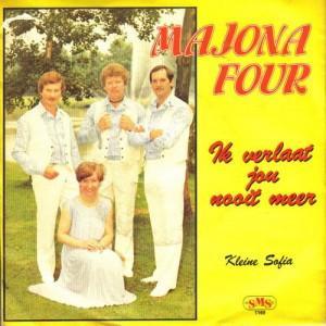 vinyl single 7 inch - De Majona Four - Ik Verlaat Jou Noo..., Cd's en Dvd's, Vinyl Singles, Zo goed als nieuw, Verzenden