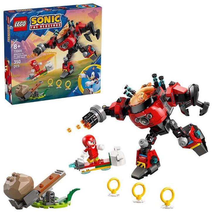 LEGO Sonic the Hedgehog - Knuckles vs Dr Eggman Egg Crusher, Kinderen en Baby's, Speelgoed | Duplo en Lego, Ophalen of Verzenden