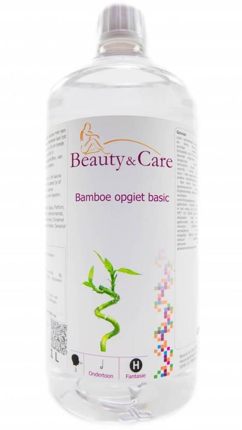 Beauty & Care Bamboe opgiet basic 1 L.  new, Sport en Fitness, Sauna, Fins of Traditioneel, Nieuw, Ophalen of Verzenden