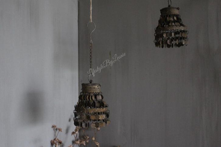 Sobere LED lamp hanger Amira roest 18 cm, Huis en Inrichting, Lampen | Overige, Nieuw, Ophalen of Verzenden