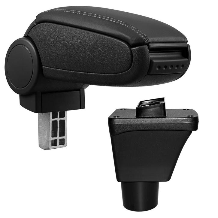 Armsteun voor Ford Fiesta 18 vanaf 2017 kunstleer zwart, Auto diversen, Auto-accessoires, Verzenden