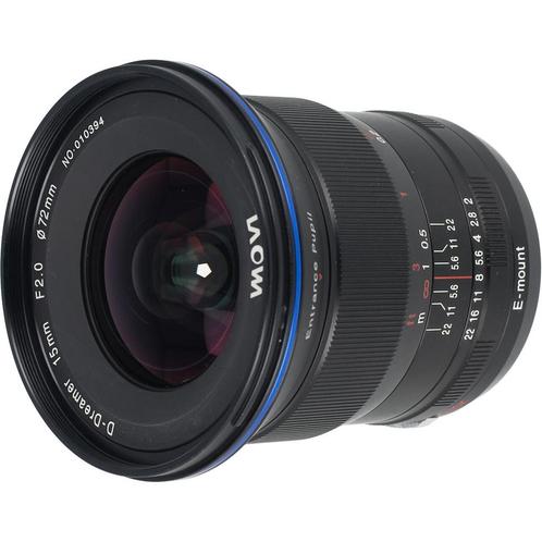 Laowa 15mm F/2 ZERO-D Sony FE | Tweedehands, Audio, Tv en Foto, Fotocamera's Digitaal, Gebruikt, Overige Merken, Verzenden