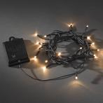 Konstsmide LED Lichtsnoer op batterij - Amber - 1,9 meter -