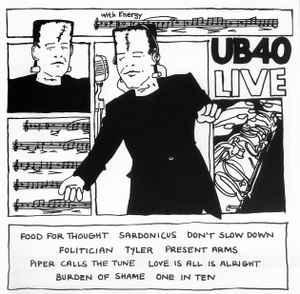 cd - UB40 - Live, Cd's en Dvd's, Cd's | Overige Cd's, Zo goed als nieuw, Verzenden