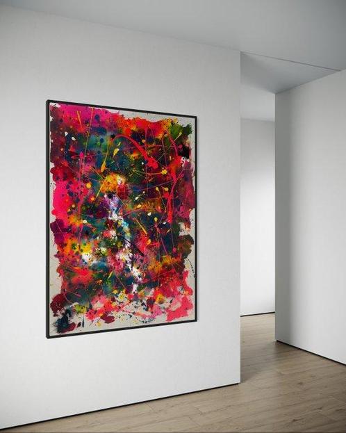 Maraé - Fille avec un ballon XXL, Antiek en Kunst, Kunst | Schilderijen | Modern