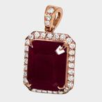 Zonder Minimumprijs - Hanger - 14 karaat Roségoud, 7,51 ct, Sieraden, Tassen en Uiterlijk, Antieke sieraden