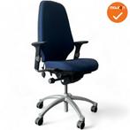 RH Logic 400 Bureaustoel - Blauw (RH-Logic Bureaustoelen), Werkplek, Stoel, Gebruikt, Ophalen of Verzenden