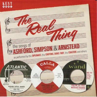 cd - Various - The Real Thing (The Songs Of Ashford, Simp..., Cd's en Dvd's, Cd's | Overige Cd's, Zo goed als nieuw, Verzenden
